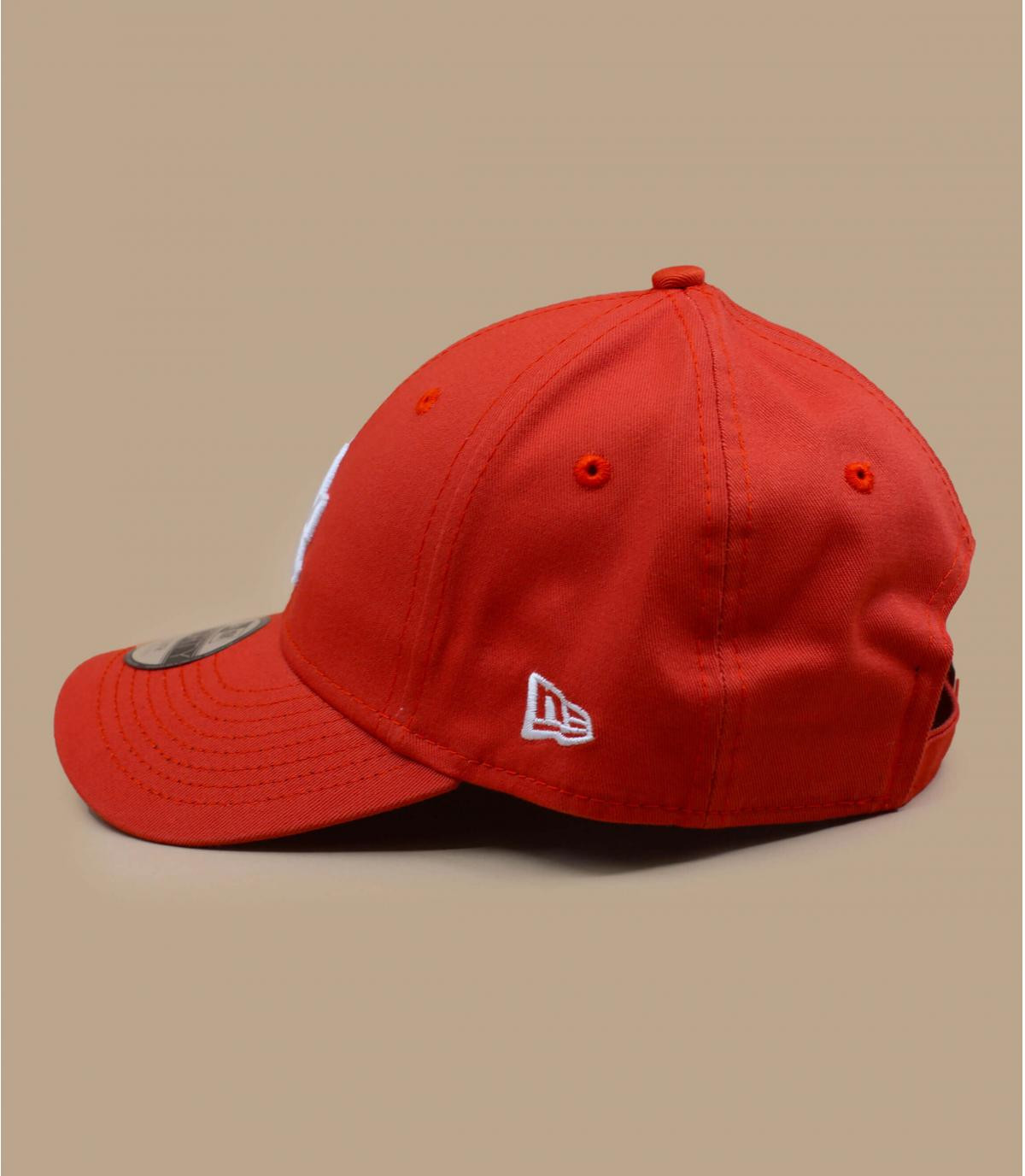 orange LA cap